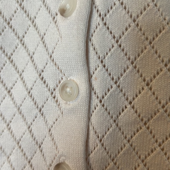 Loft Knit Button Front Tank, M - Picture 2 of 6